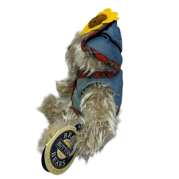 Pickford Bears BLOSSOM 1996 Fully Jointed The Brass Button Collection Vintage - Picture 4 of 8